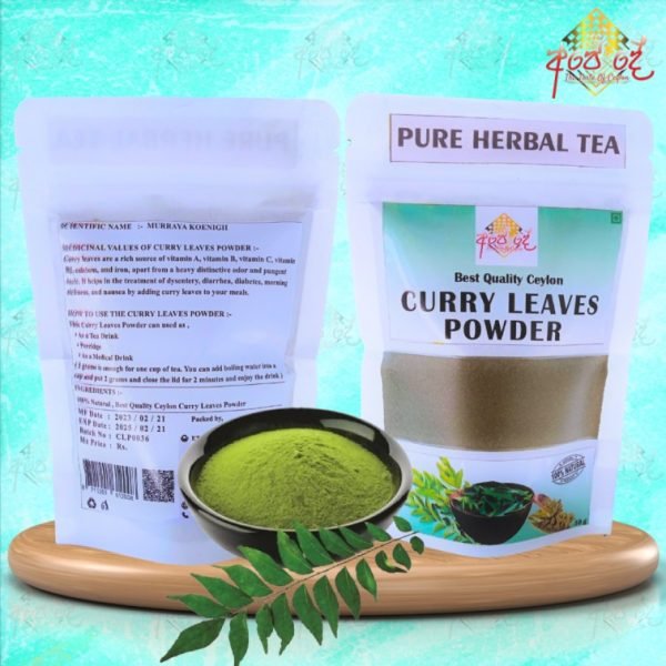 Organic Curry Leaf ( Murraya koenigii ) Powder