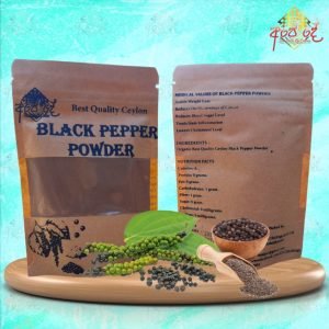 Ceylon Black Pepper Powder and Seeds