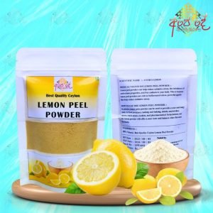 Premium Lemon Peel Powder – Citrus Limon – 100g