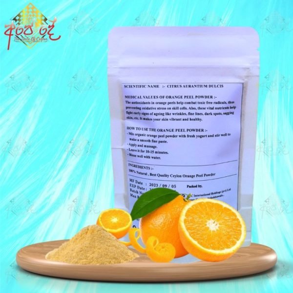 orange peel powder